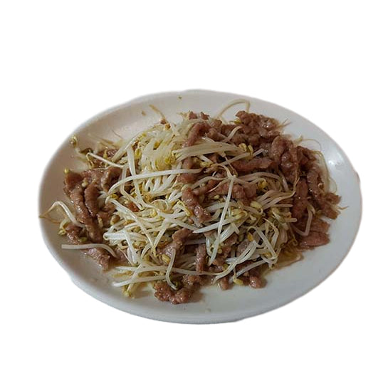 ternera con brotes de soja