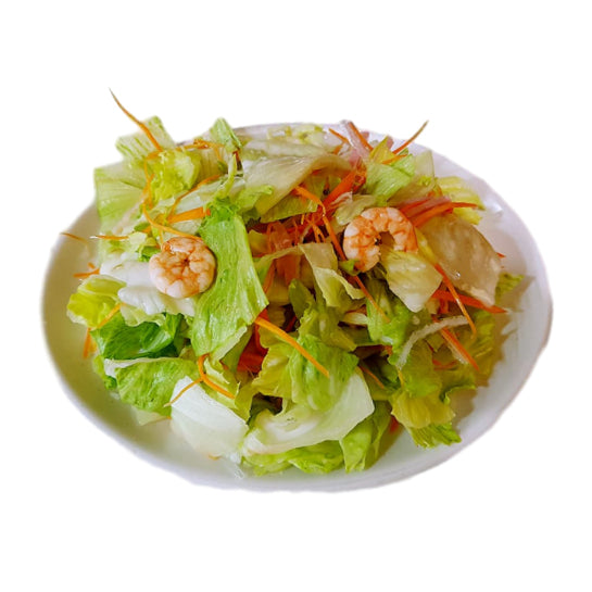 ensalada con gambas